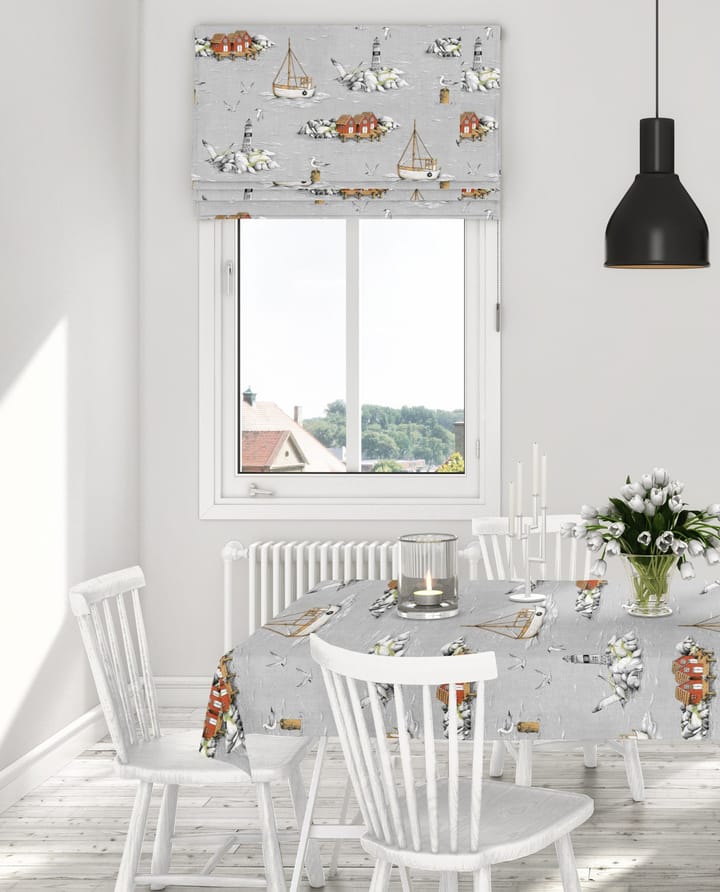 Fiskeskär tafelzeil, Grijs Arvidssons Textil