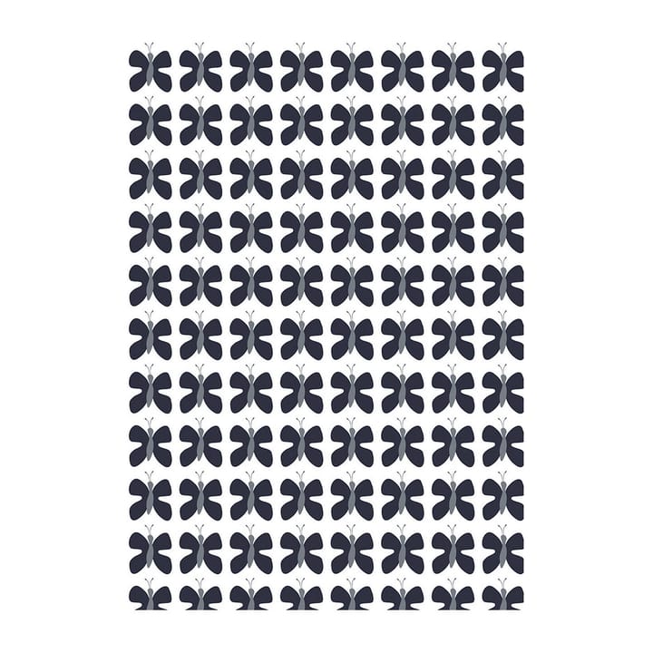 Fjäril Mini stof - Blauw - Arvidssons Textil