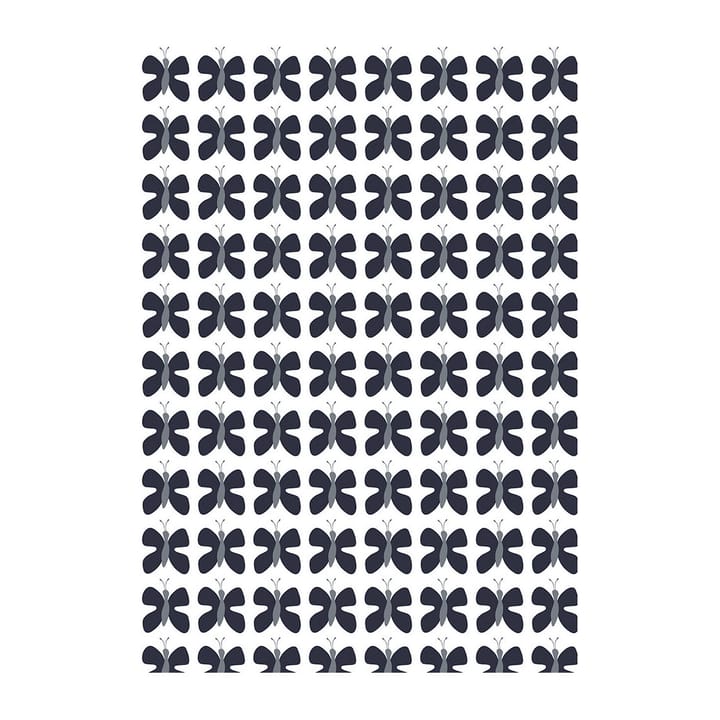 Fjäril Mini stof - Blauw - Arvidssons Textil