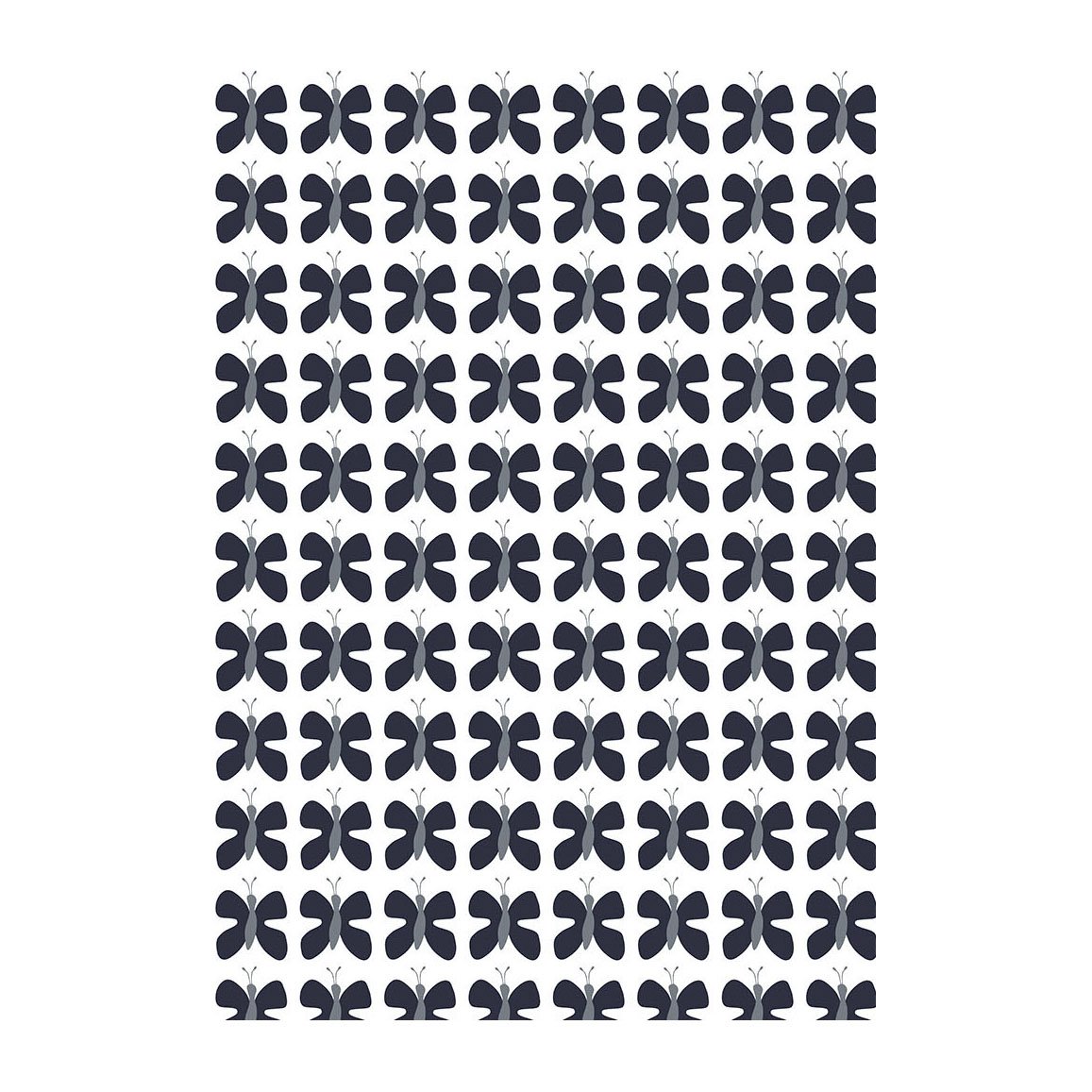 Arvidssons Textil Fjäril Mini tafelzeil Blauw | Scandinavisch Interieur | Stoffen | Blauw