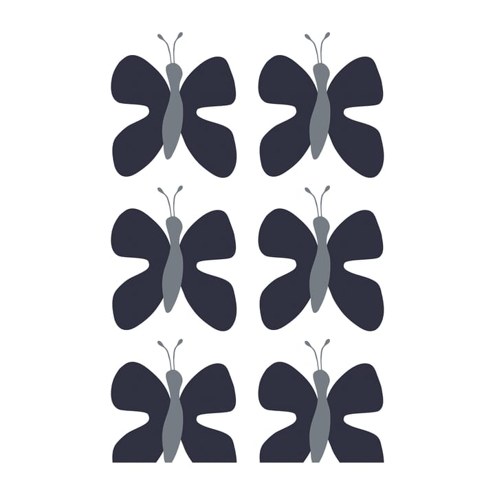 Fjäril tafelzeil - Blauw - Arvidssons Textil