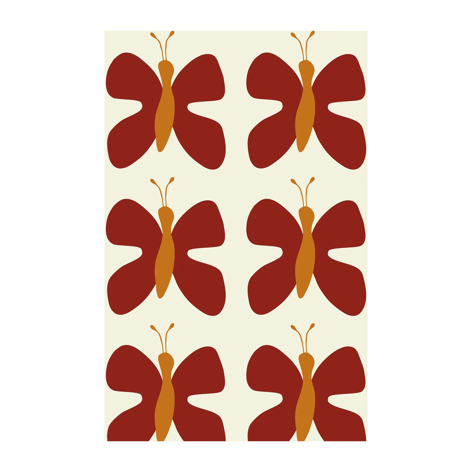 Fjäril tafelzeil, Rood Arvidssons Textil