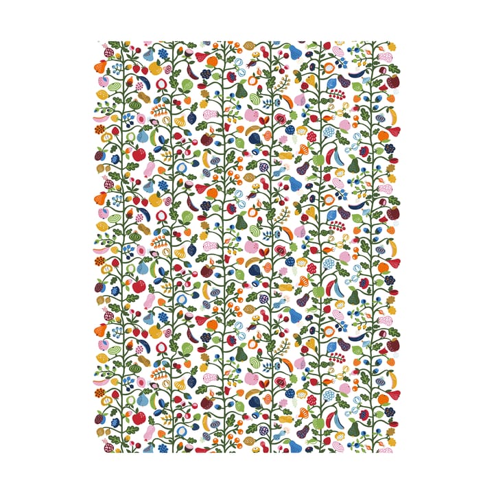 Fruktträdgården stof - Multi - Arvidssons Textil