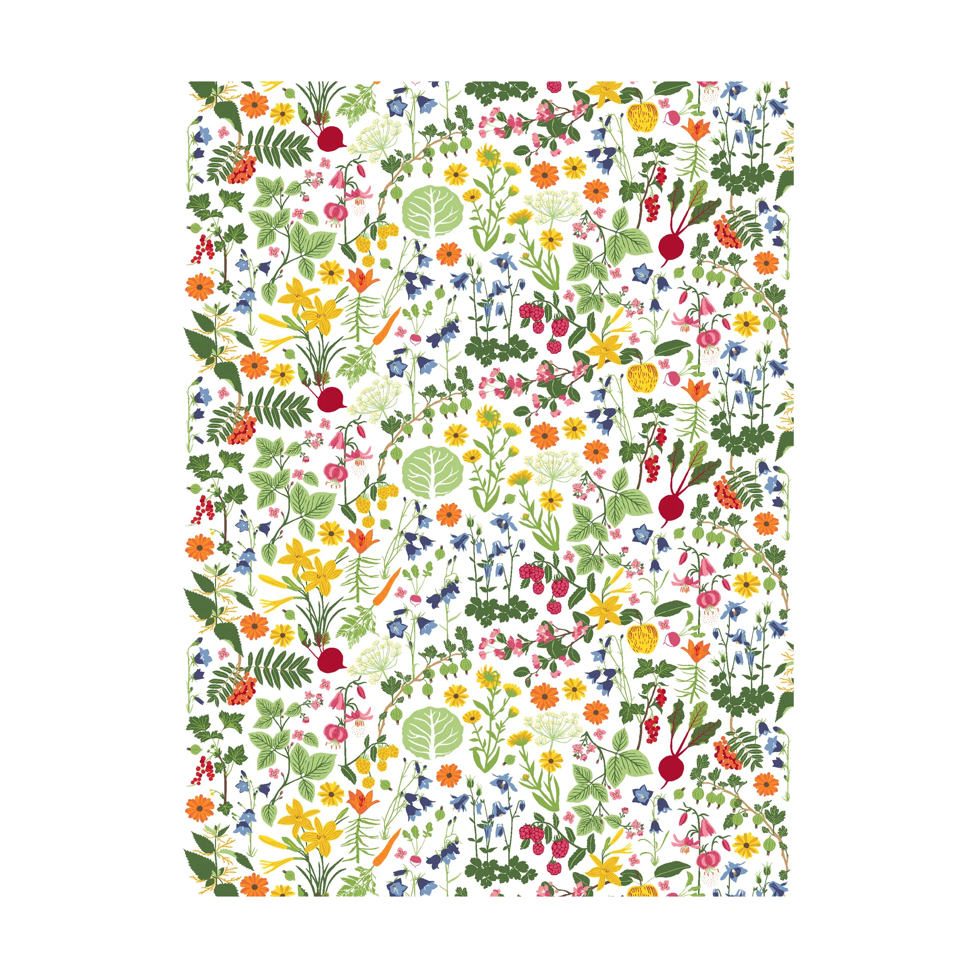 Hedemora  gewaxt tafelkleed, Multi Arvidssons Textil