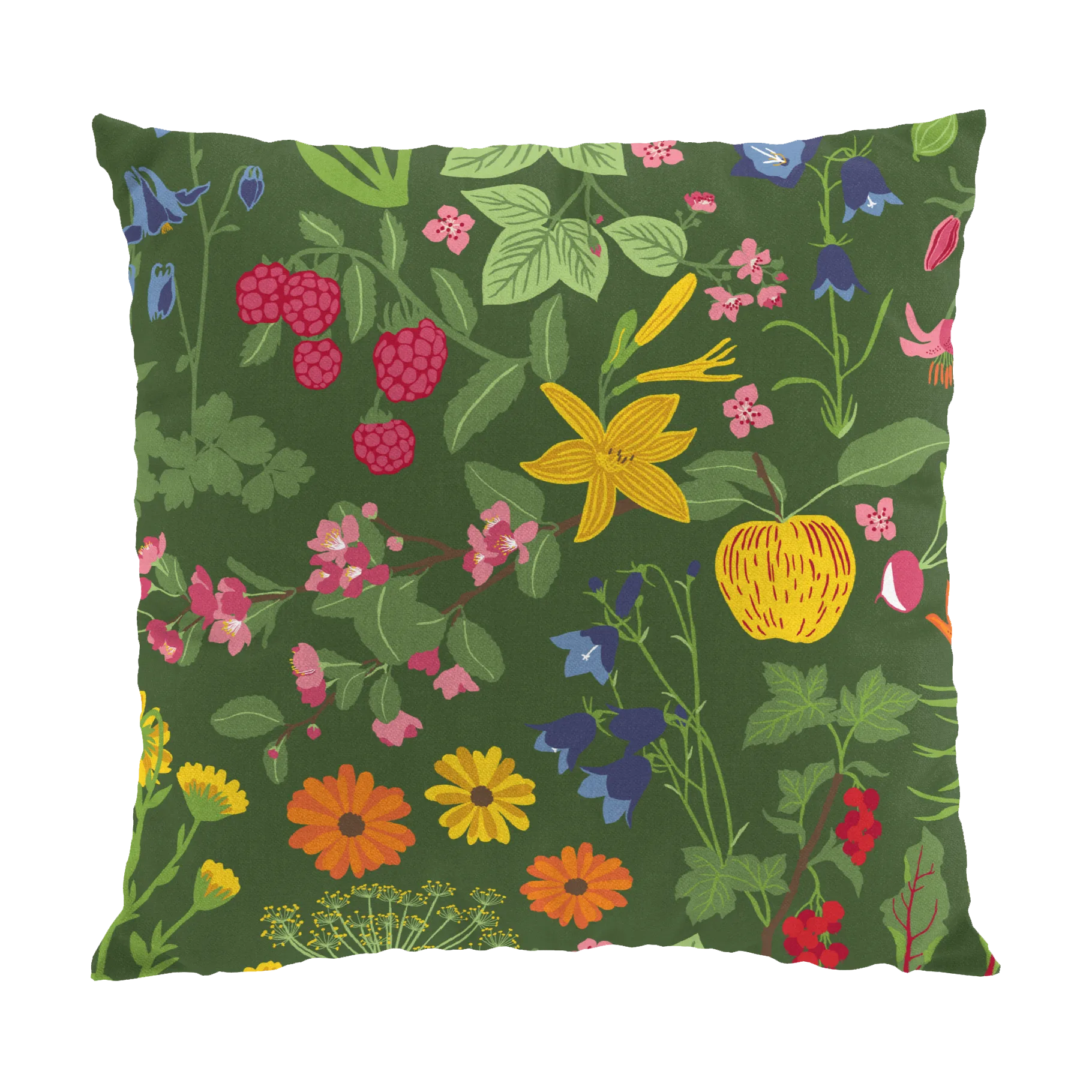 Hedemora kussenhoes 47x47 cm, Groen Arvidssons Textil