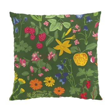 Hedemora kussenhoes 47x47 cm - Groen - Arvidssons Textil