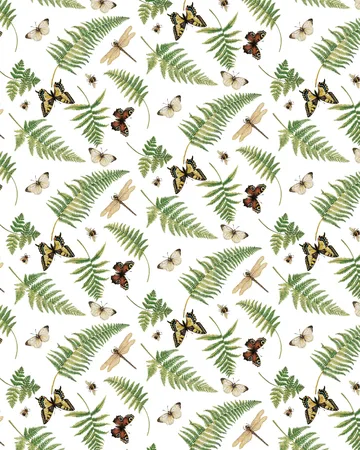 Humlan tafelzeil - Groen - Arvidssons Textil