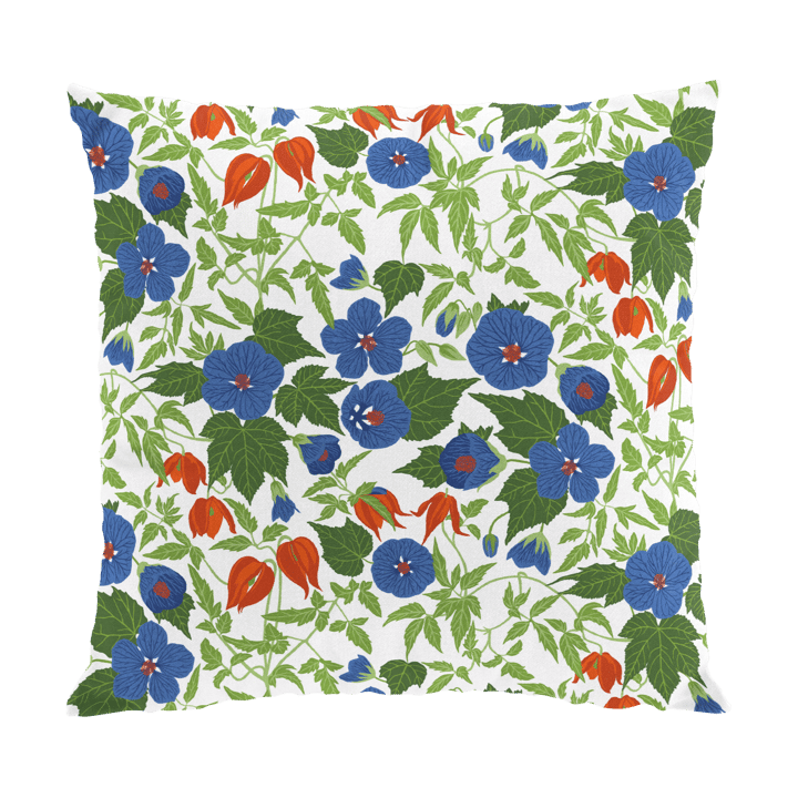 Husknuten kussenhoes 47x47 cm - Blauw - Arvidssons Textil