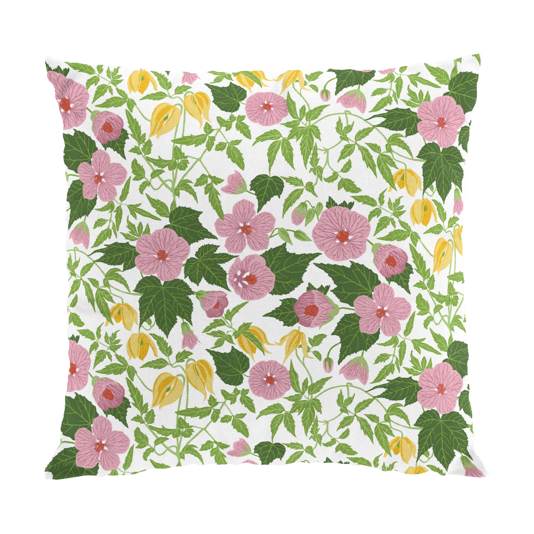 Husknuten kussenhoes 47x47 cm, Roze Arvidssons Textil