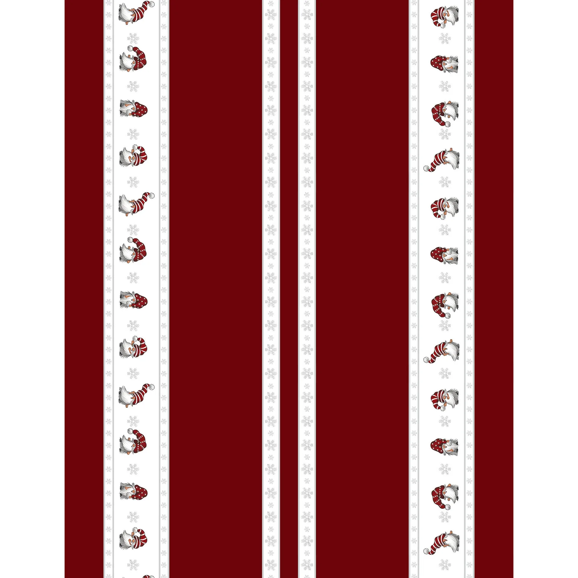 Julian och Co. kerststof boord, Rood Arvidssons Textil