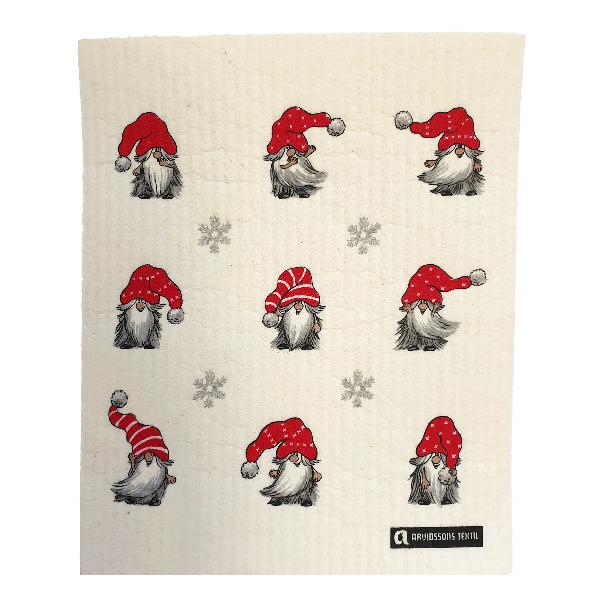 Julian och Co. vaatdoekje, Beige-rood Arvidssons Textil