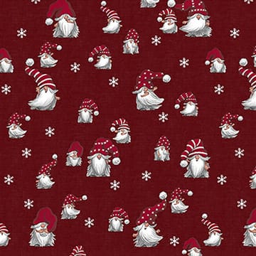 Julian stof - Rood - Arvidssons Textil