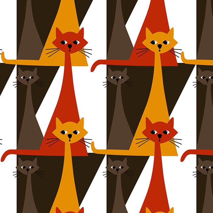 Kitty stof, Bruin Arvidssons Textil