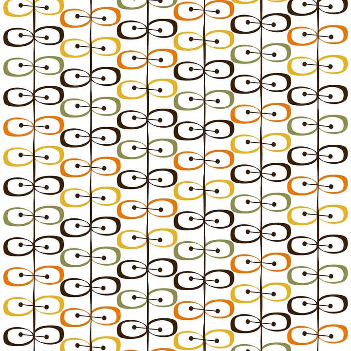 Kiwi stof - Geel-oranje - Arvidssons Textil