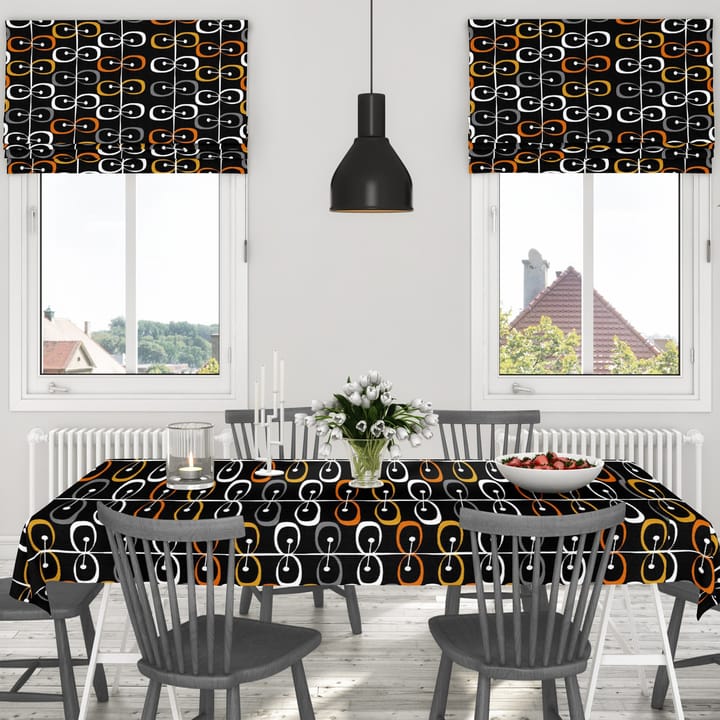 Kiwi tafelzeil - Zwart-roestkleur - Arvidssons Textil