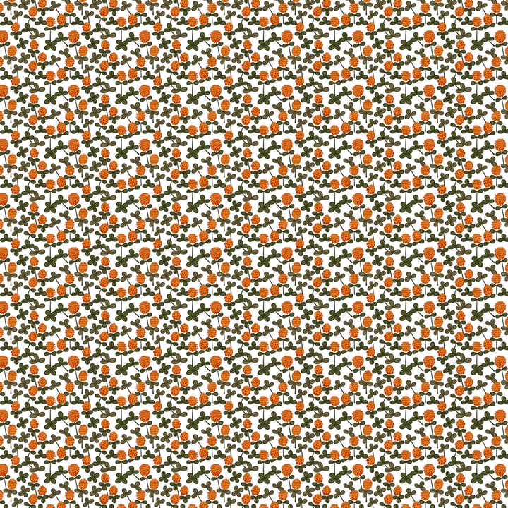 Klöveräng tafelzeil - Oranje-groen - Arvidssons Textil