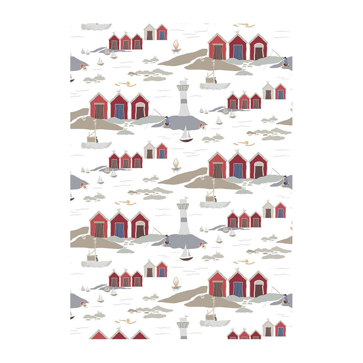 Arvidssons Textil Kust tafelzeil Wit | Scandinavisch Interieur | Stoffen | Wit