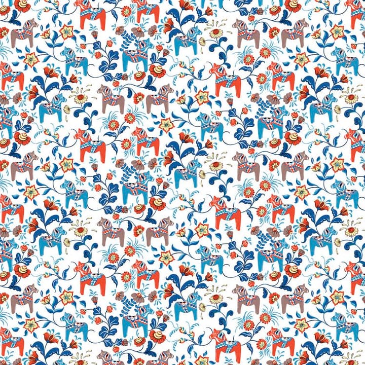 Leksand mini stof, oranje Arvidssons Textil