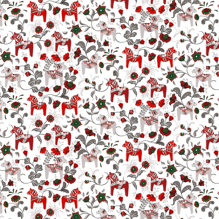 Leksand stof - Wijnrood - Arvidssons Textil