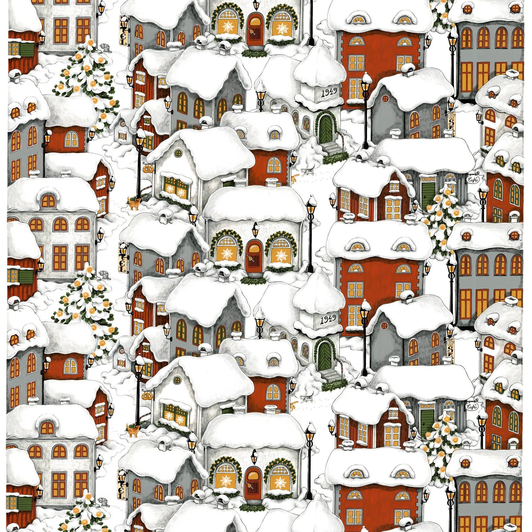 Lyckeby stof, multi Arvidssons Textil