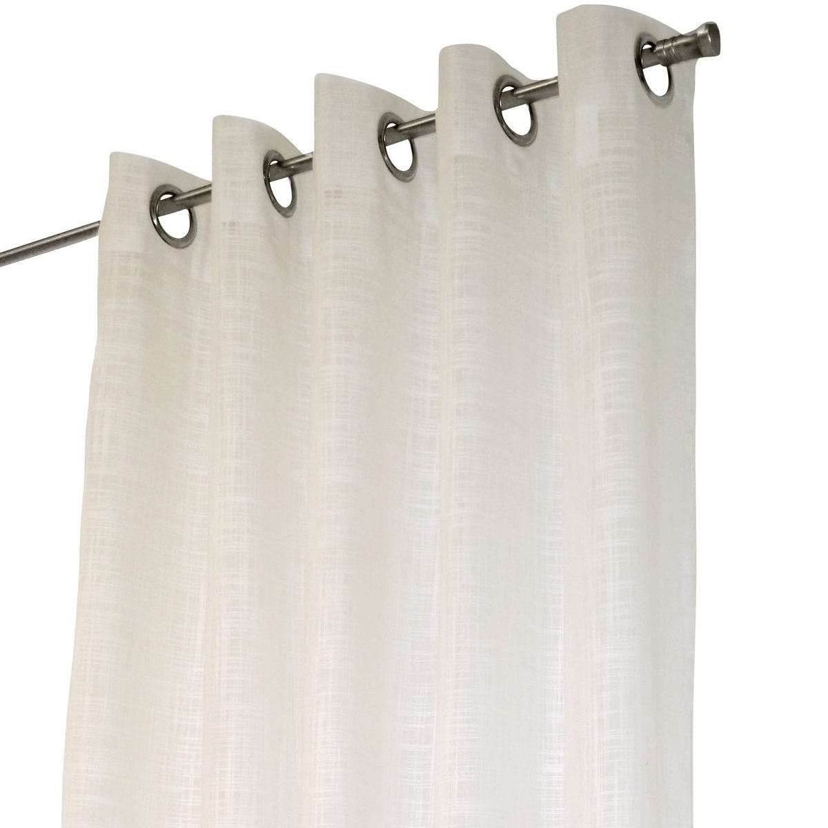 Arvidssons Textil Norrsken gordijn met ogen gebroken wit (crème)