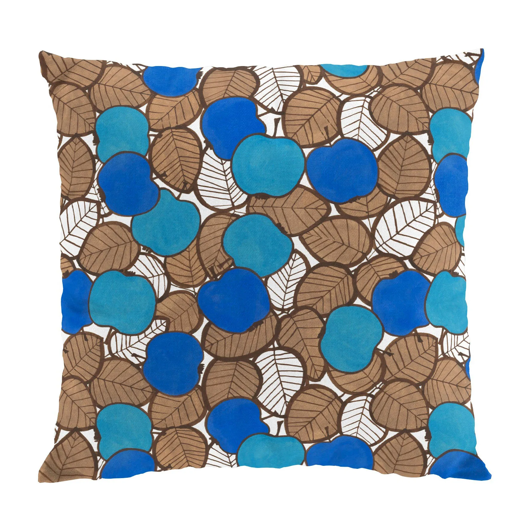 Päppel kussenhoes 47x47 cm, Groen-blauw Arvidssons Textil