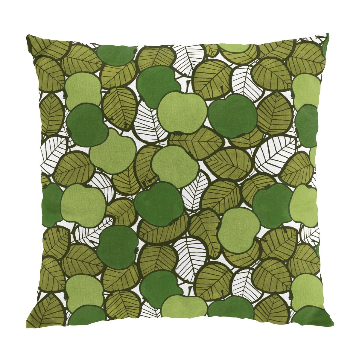 Arvidssons Textil Päppel kussenhoes 47x47 cm Groen | Scandinavisch Interieur | Kussenhoezen | Groen