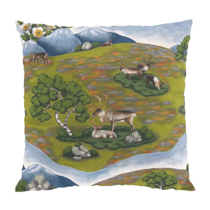 Renvandring kussenhoes 47x47 cm - Groen - Arvidssons Textil