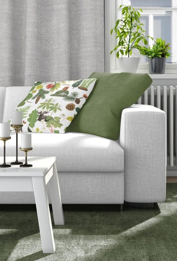 Skogsliv kussenhoes 47x47 cm - Groen - Arvidssons Textil