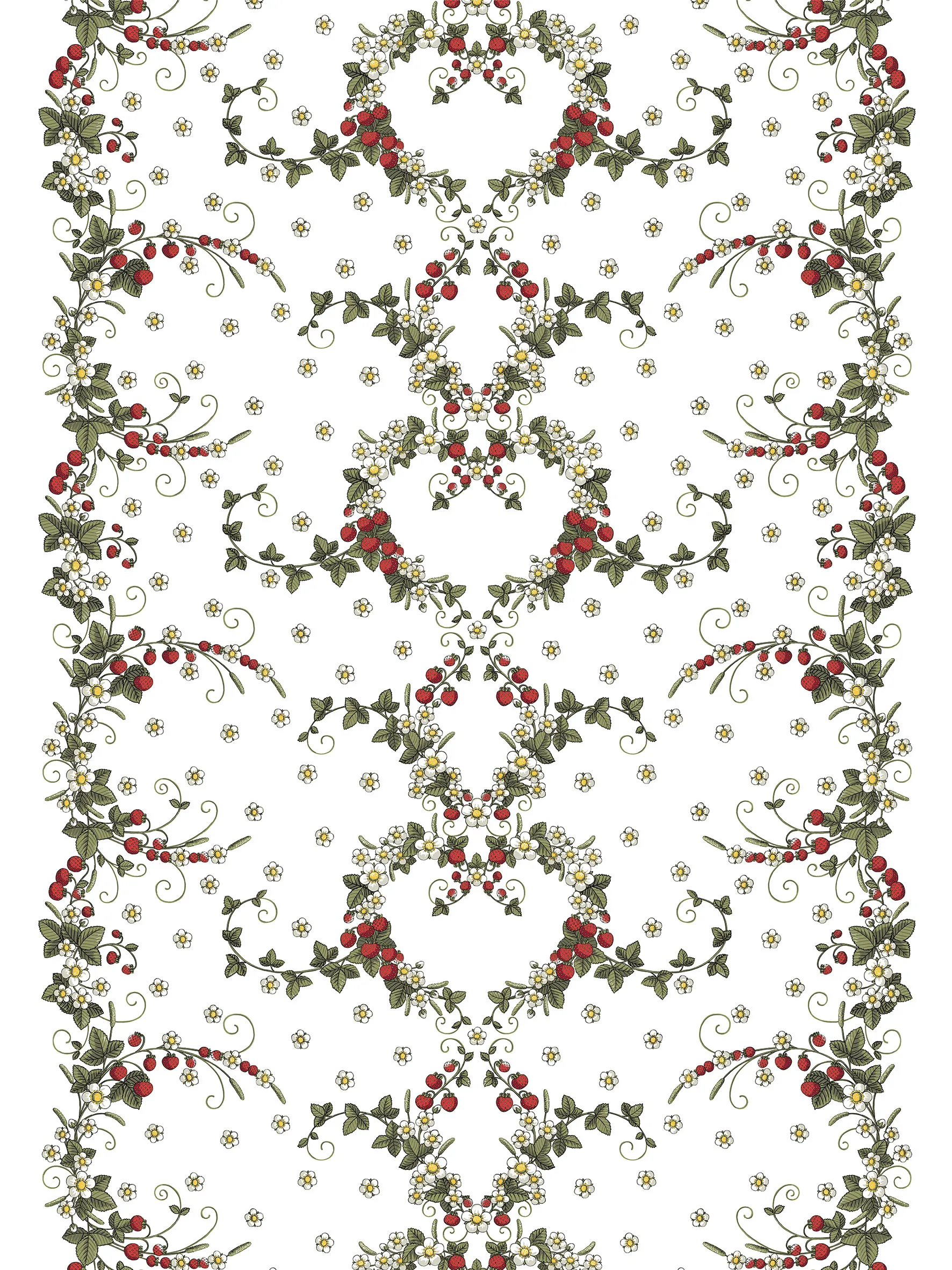 Smultronstället stof, Offwhite Arvidssons Textil