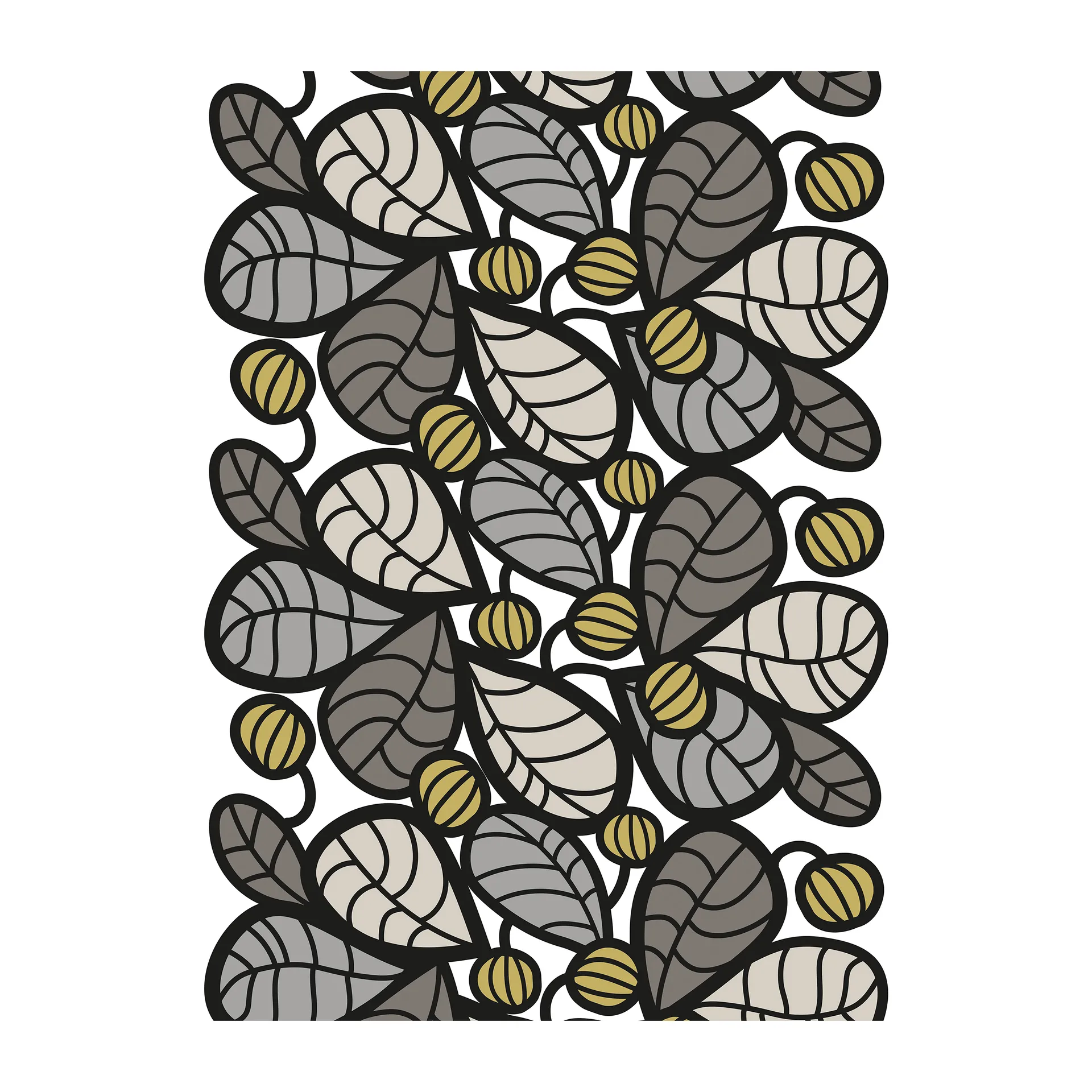 Snöbär tafelzeil, Grijs Arvidssons Textil