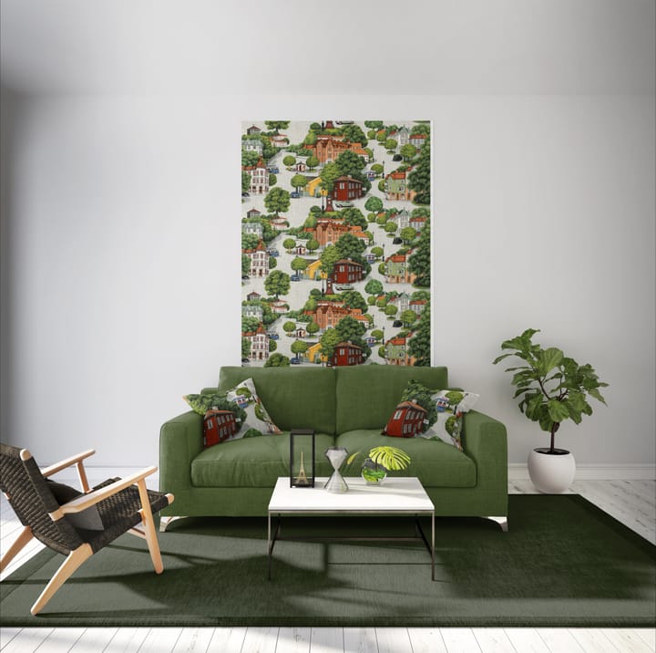 Sommarstad stof, Groen Arvidssons Textil