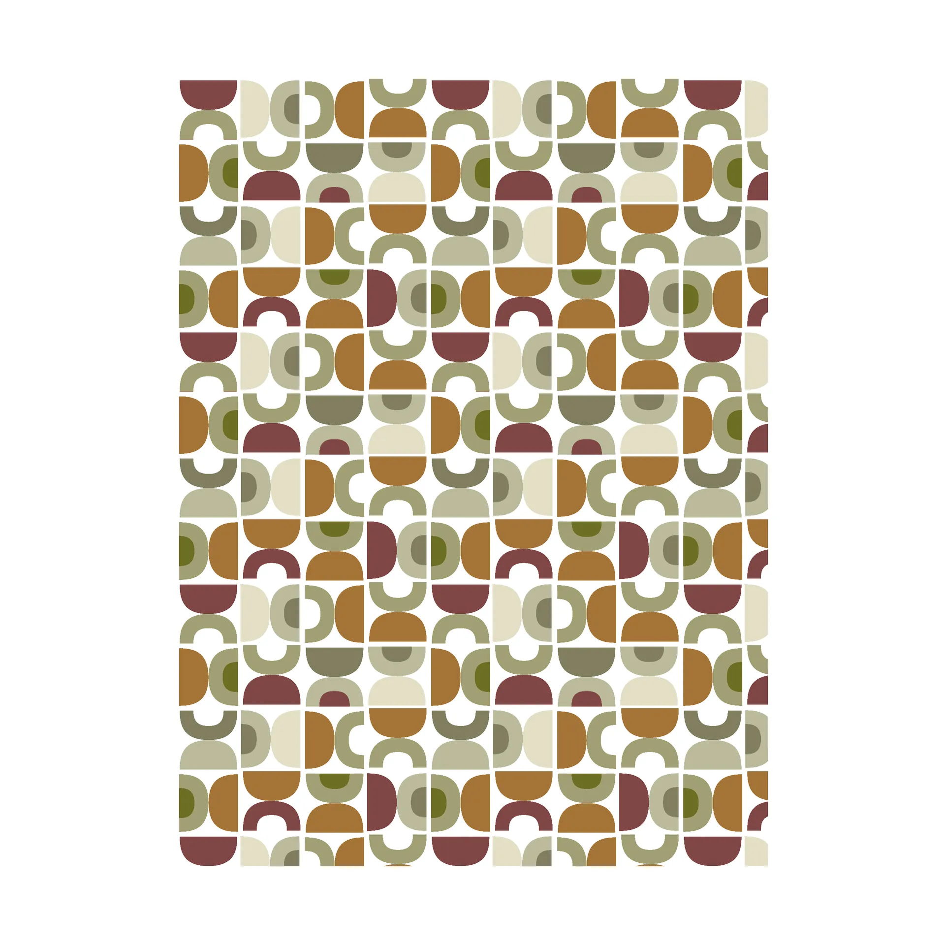 Spiraldans stof, Beige Arvidssons Textil