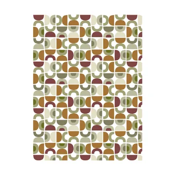 Spiraldans stof - Beige - Arvidssons Textil