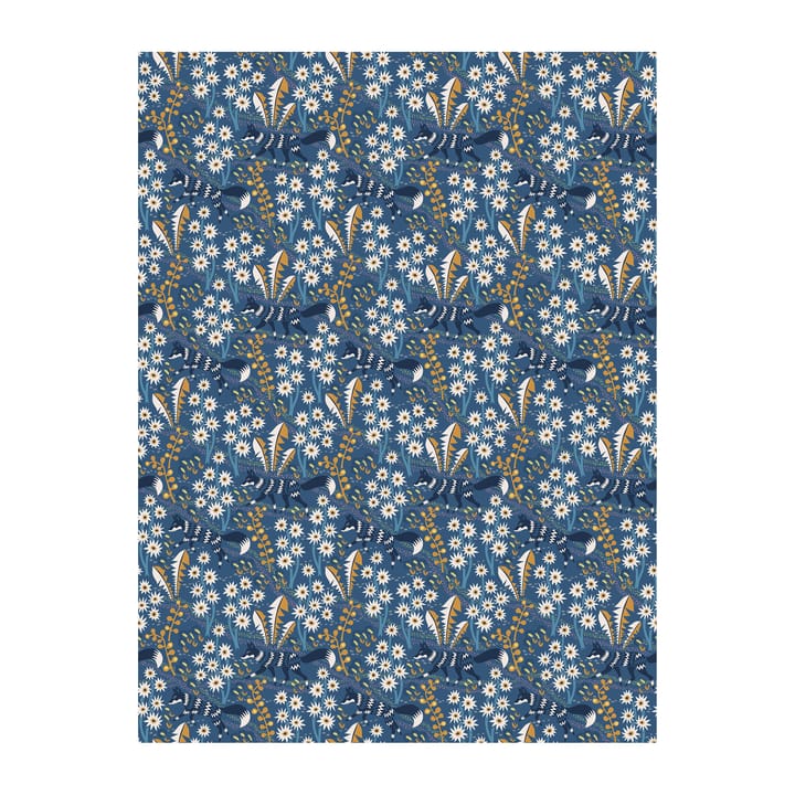 Stjärnspeja stof - Blauw - Arvidssons Textil