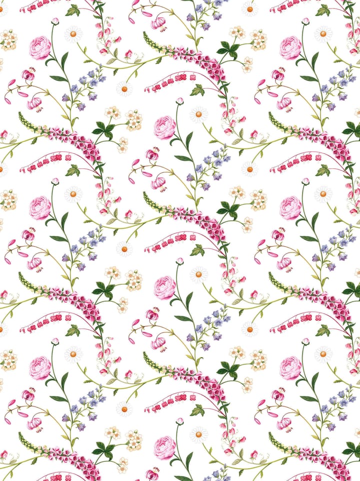 Trädgårdsblom tafelzeil, Roze Arvidssons Textil