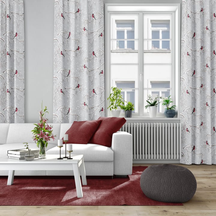 Vinterland stof, Grijs Arvidssons Textil