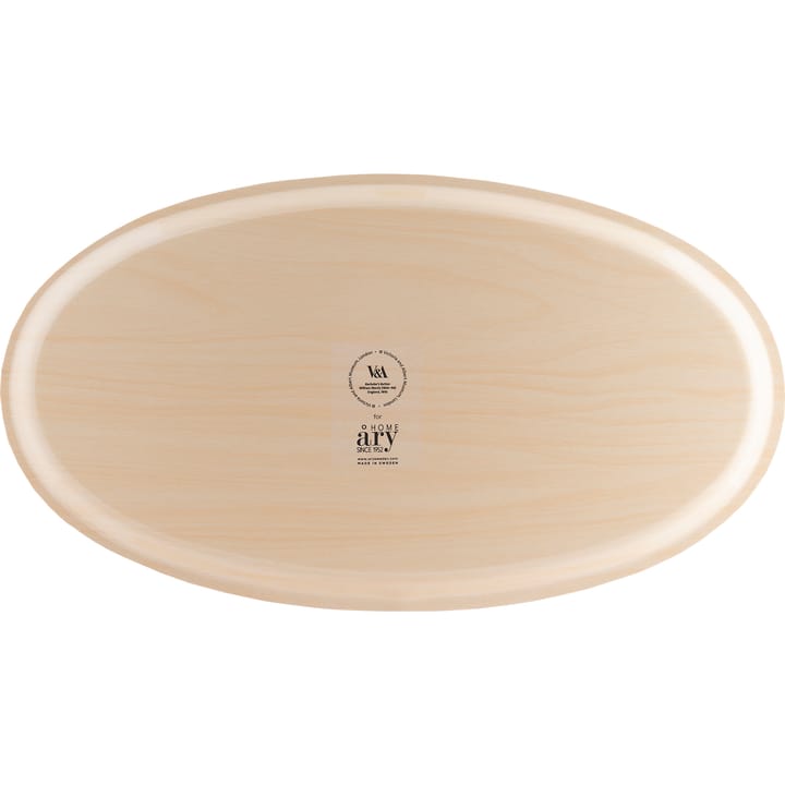 Bachelor's Button ovaal dienblad, 50x28 cm Åry Home