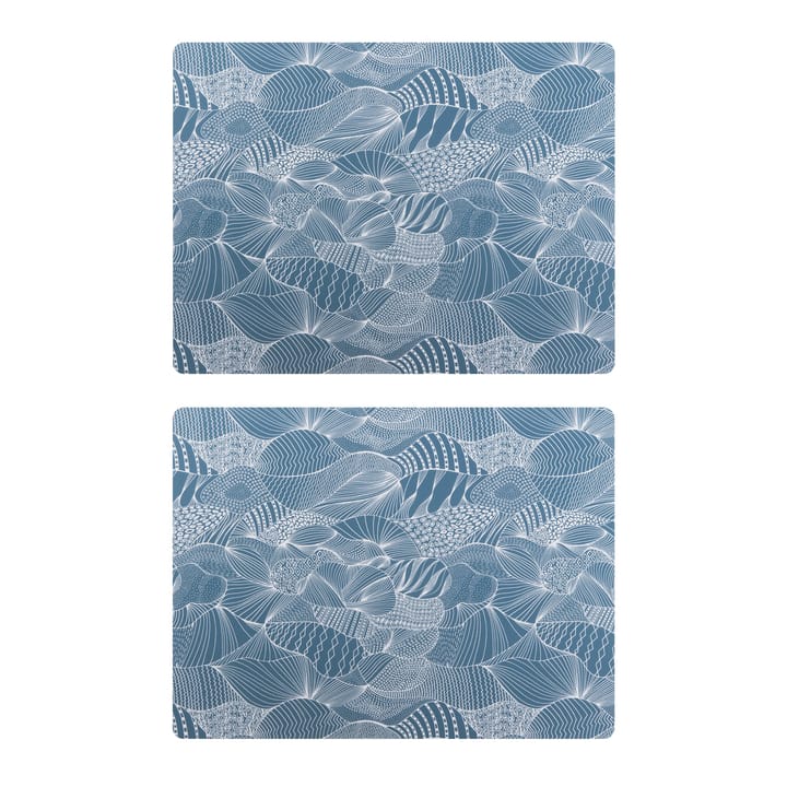 Japanese Landscape placemat 2-pack - Ocean - Åry Home