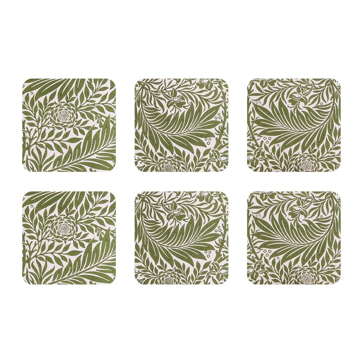 Larkspur glasonderzetter 6-pack - 10x10 cm - Åry Home