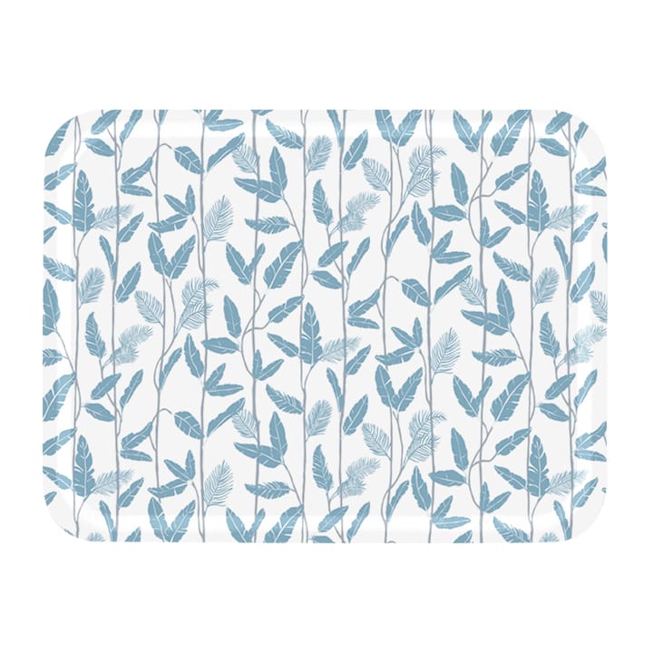 Mougli Blue dienblad 33x43 cm - Blue-white - Åry Home