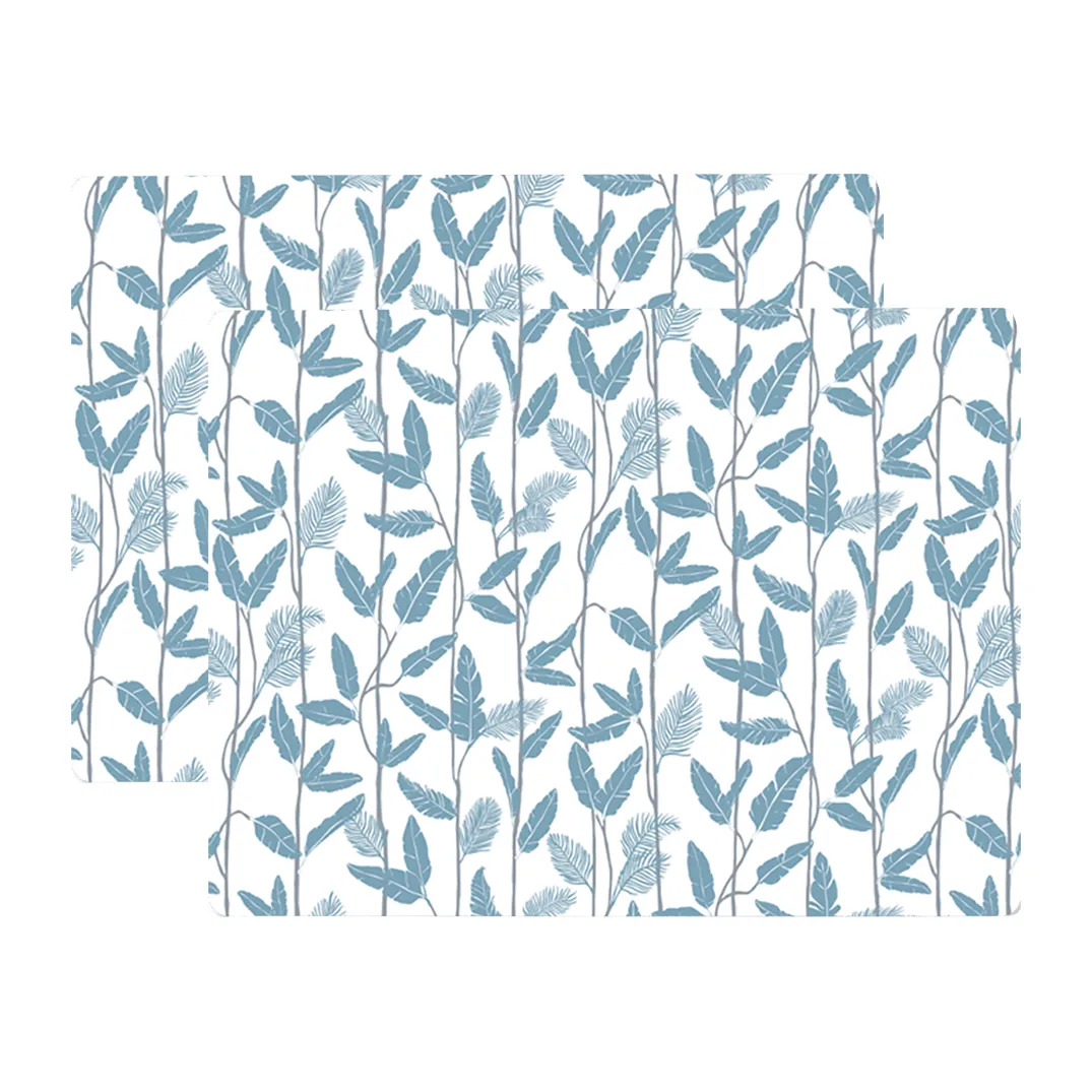 Mougli Blue placemat 30x40 cm 2-pack, Blue-white Åry Home
