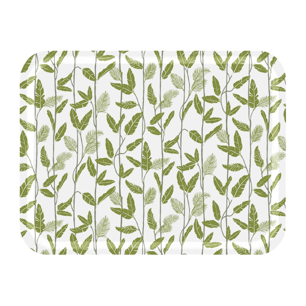 Åry Home Mougli Green dienblad 33x43 cm Green-white