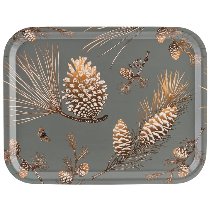Pine Cone dienblad 28x36 cm - Moss grey - Åry Home