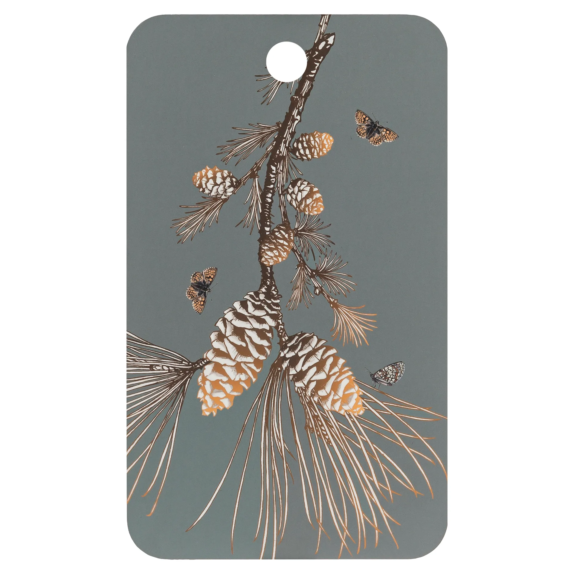 Pine Cone snijplank 20x34 cm, Moss grey Åry Home