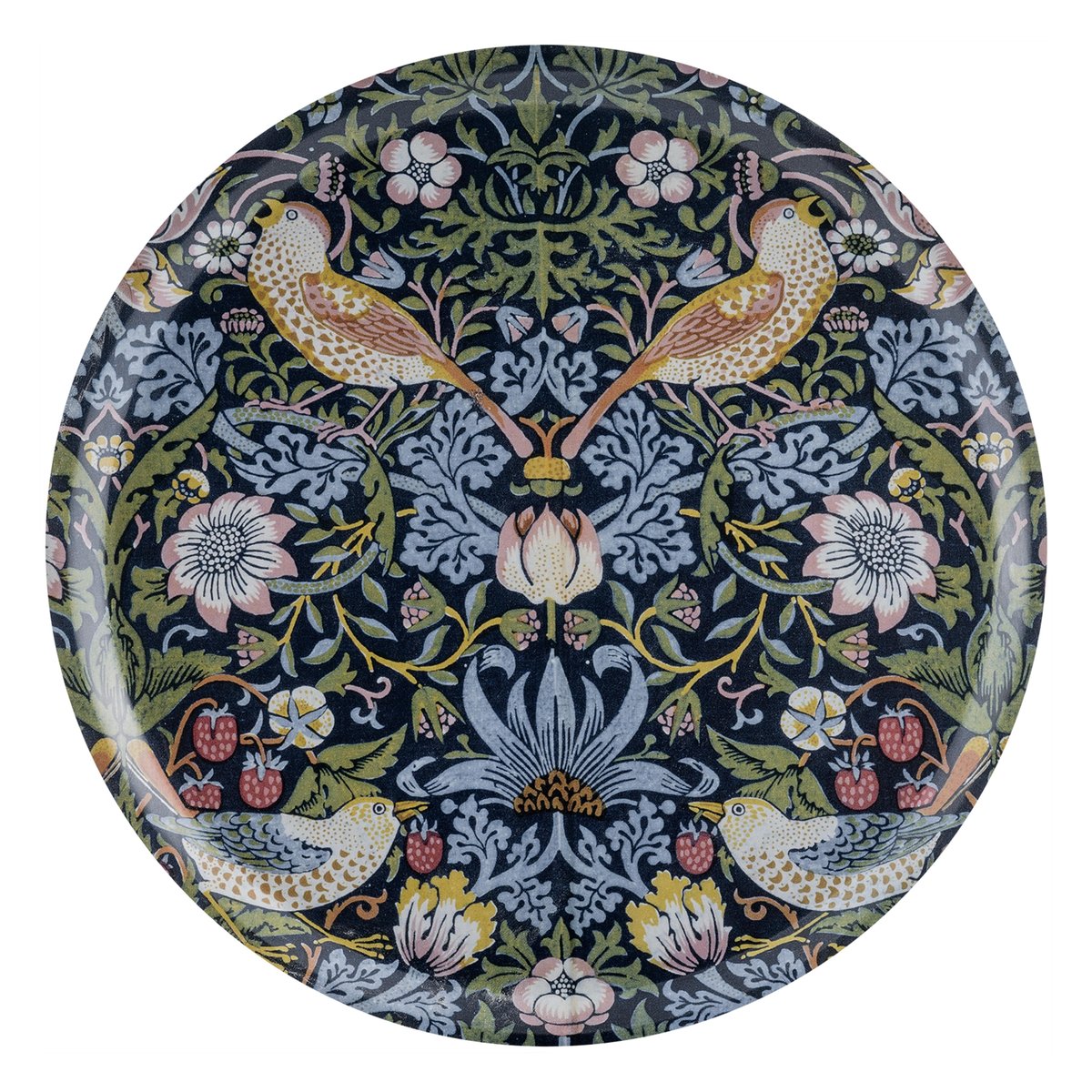 Åry Home Strawberry Thief dienblad o 38 cm. | Scandinavisch Interieur | Dienbladen | Multi