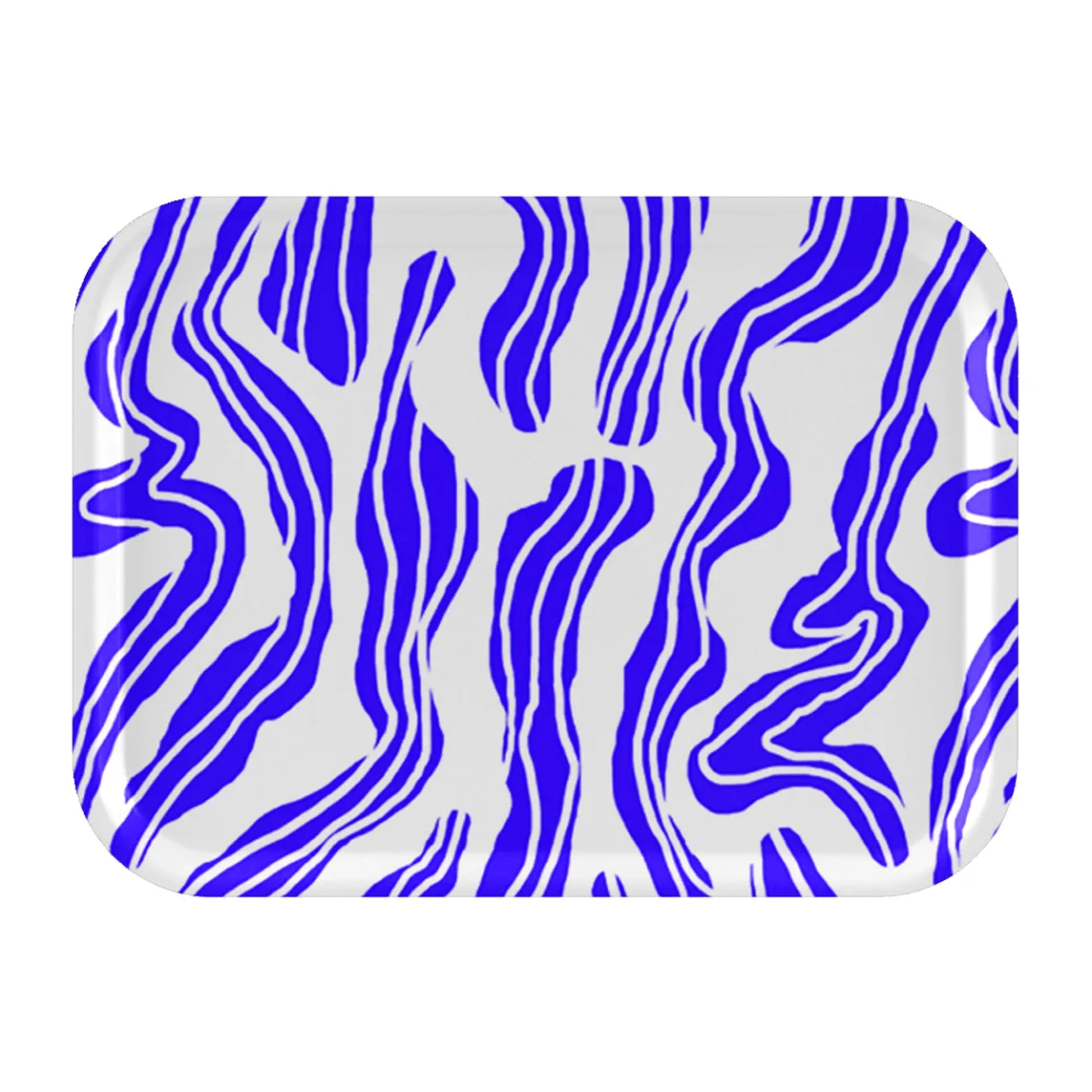 Sudd dienblad 20x27 cm, Blue-white Åry Home