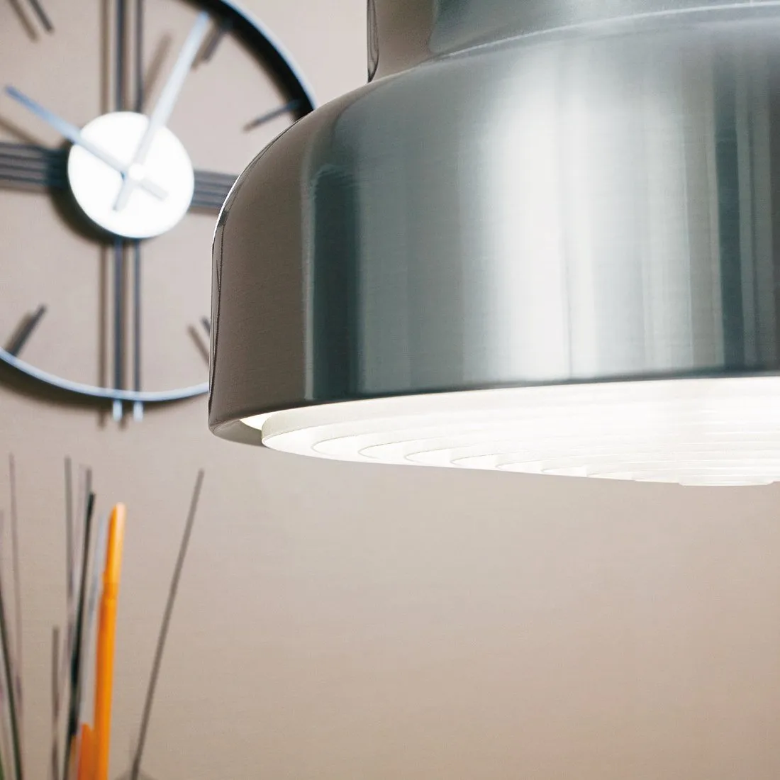 Bumling lamp 400 mm, geborsteld aluminium Ateljé Lyktan