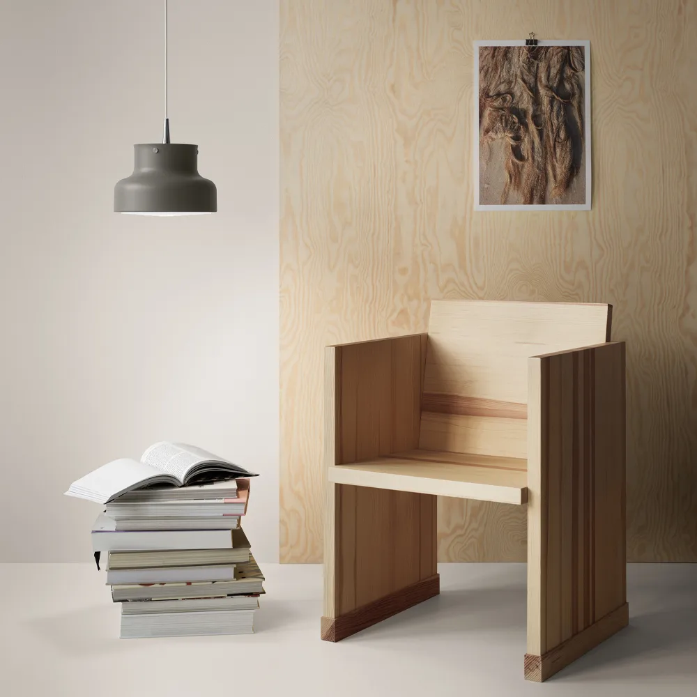 Bumling Mini Hanglamp, Wit Ateljé Lyktan