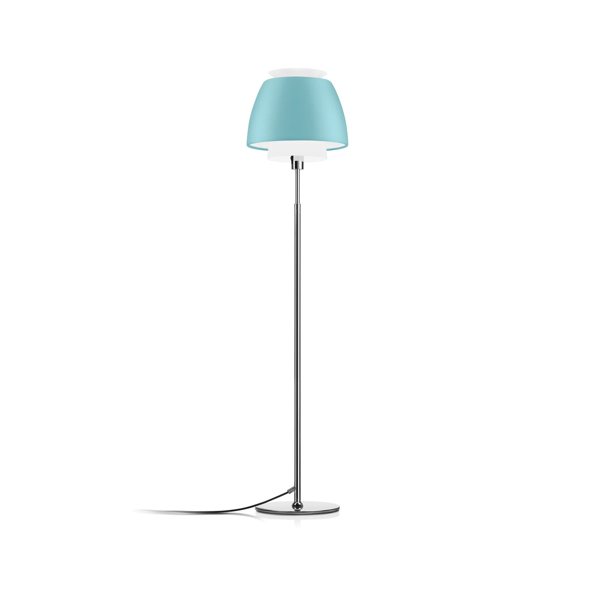 Buzz vloerlamp, Turquoise, led, hoog Ateljé Lyktan